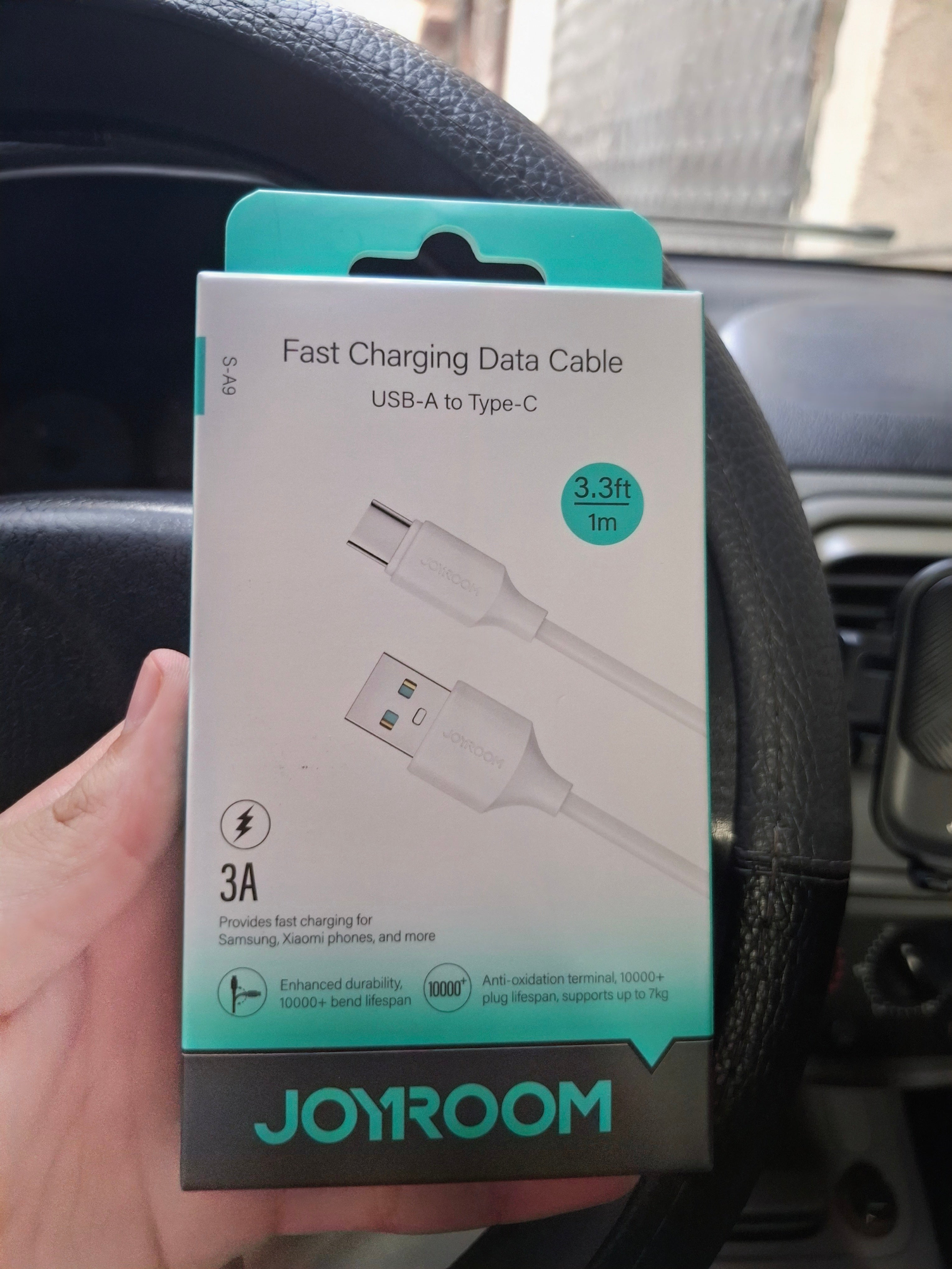 كيبل جوي روم USB-A إلى TYPE-C 3A (S-A9)